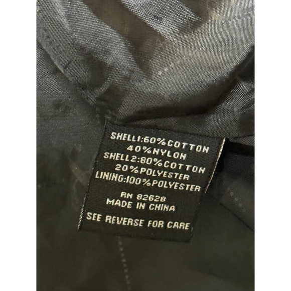 South Pole Large Womens Hooded Bomber Jacket Black Gold Hardware Streetwear - Picture 4 of 12